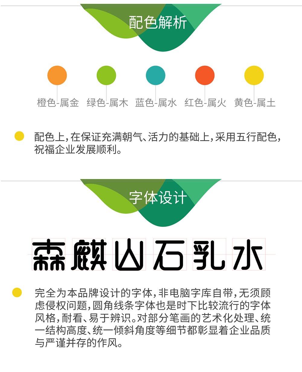 【矿泉水饮】巧妙融合鹿头与水滴形态，集合天地元素构造矿泉水品牌 图片 04