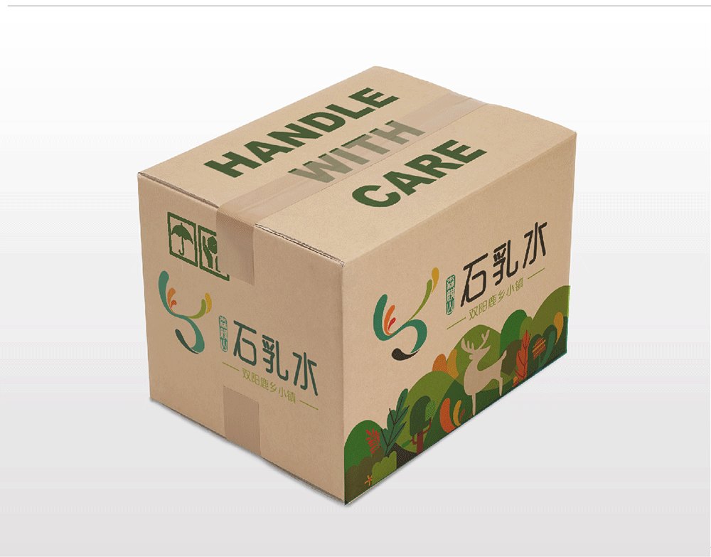 【矿泉水饮】巧妙融合鹿头与水滴形态，集合天地元素构造矿泉水品牌 图片 08